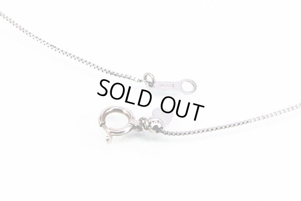 PT850/900 ダイアイリペンダントネックレス 1.52ct 9.80g　留め具外したイメージ