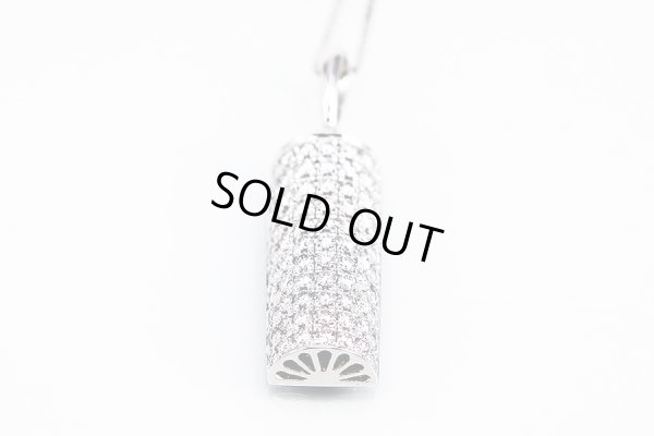 PT850/900 ダイアイリペンダントネックレス 1.52ct 9.80g　拡大