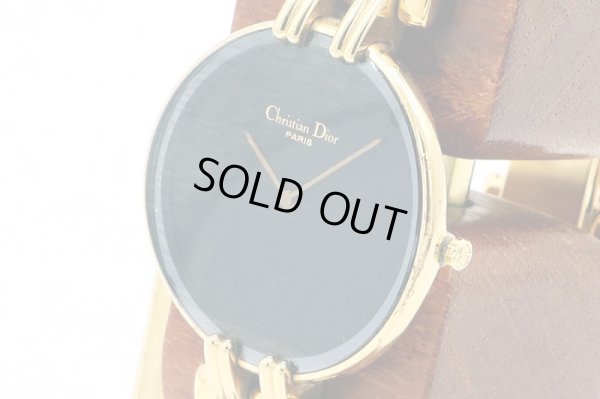 Ｃ・ディオール　バギラ　４７．１５４－２　黒文字盤　サイド拡大