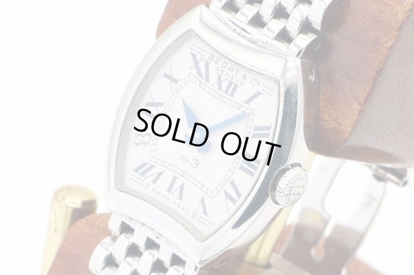 ベダ＆カンパニー　Ｎｏ３　３０４　銀文字盤　サイド拡大