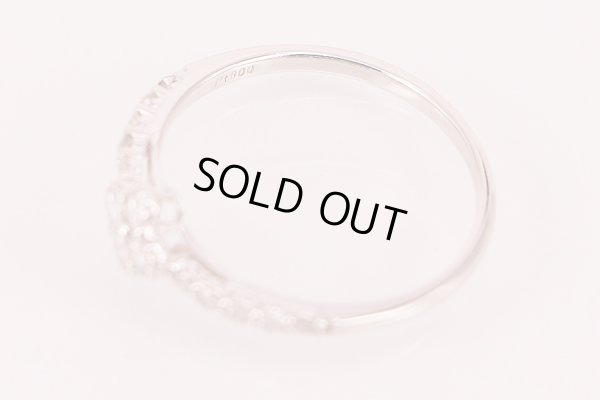 PT900 ダイアイリリング 0.30ct 1.90g　刻印(1)