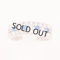 PT900 アウイナイトダイアイリリング 0.127ct 0.70ct 5.20g