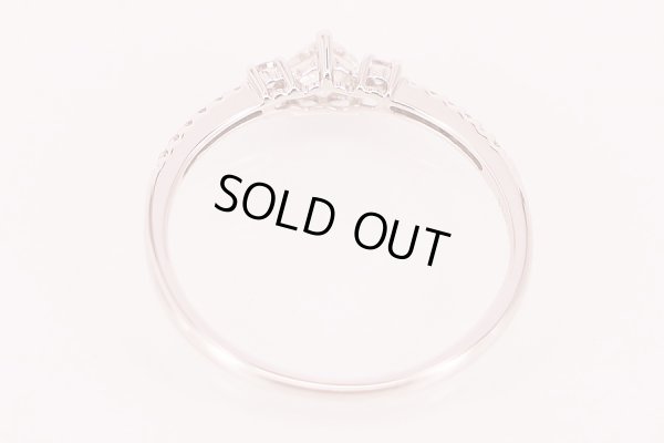 PT900 ダイアイリリング 0.204ct 0.10ct 1.70g　内側