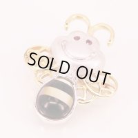 750YG/WG ルビーダイアイリブローチ兼ペンダントトップ 0.06ct 0.02ct 7.80g