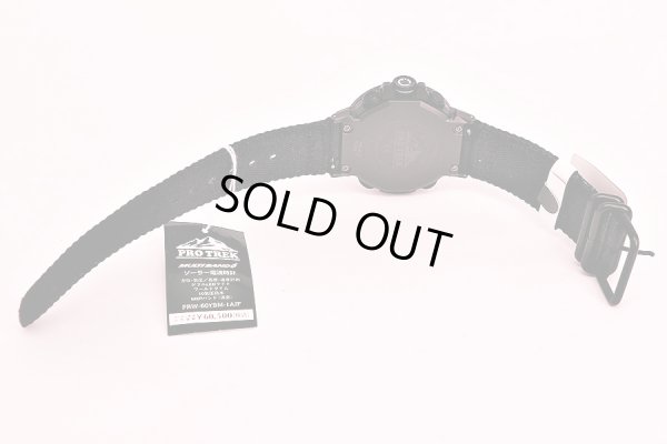 カシオ　プロトレック　ＰＲＷ－６０ＹＢＭ　５５７８　デジアナ文字盤　布ベルト