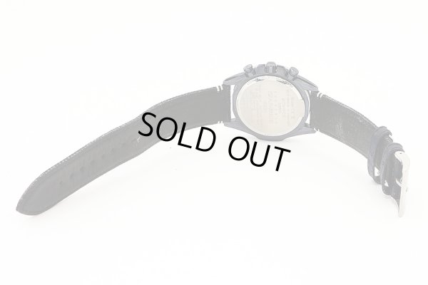 カシオ　エディフィス　ＥＱＢ－１０００ＡＴ　カーボン文字盤　アルファタウリ２０２１年限定　布ベルト