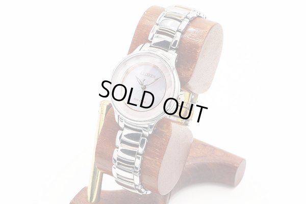 シチズン　エル　ＥＭ０４７６－８４Ｙ ピンクシェル文字盤　サイド