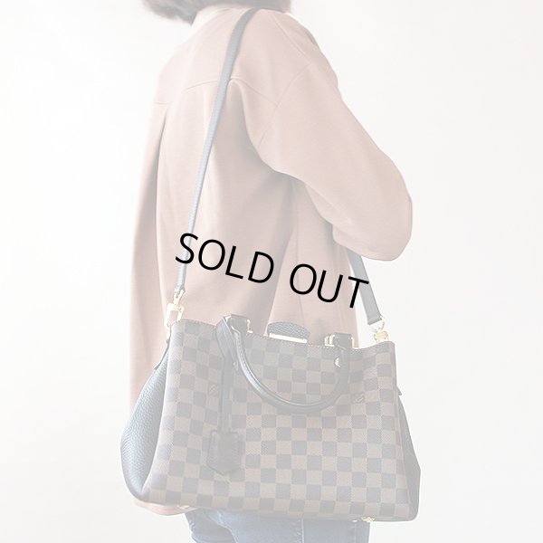 ルイ・ヴィトン ブリタニー N41673 ノワール 掛けたイメージ