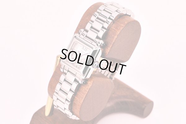 ショパール　ハッピースポーツ　スクエア　２７／８８９３－２３　白文字盤　月星　サイド