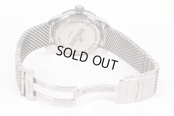 ブライトリング　スーパーオーシャン　ヘリテージ４２　Ａ１７３２１　銀文字盤　ブレス