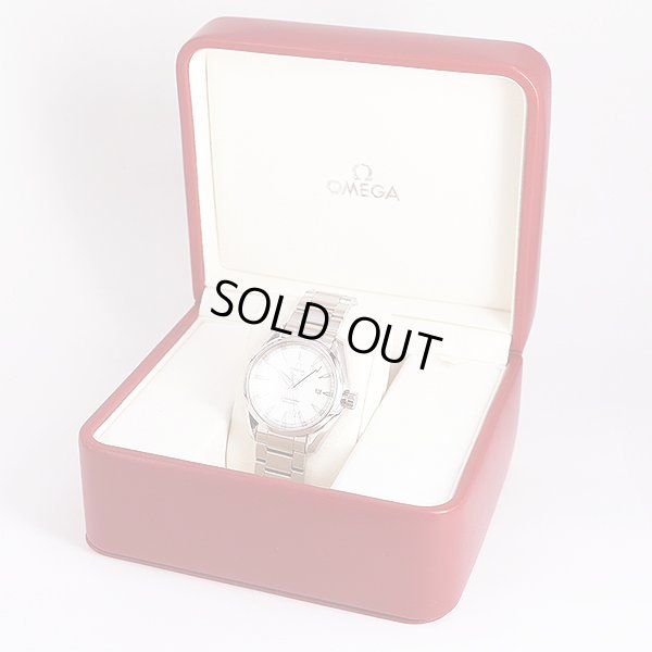 オメガ　シーマスター　アクアテラ　２３１．１０．３９　銀文字盤　箱