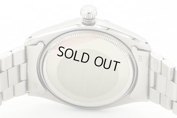 ロレックス　エアキング　５５００　３５９５８３０　銀文字盤　裏面拡大