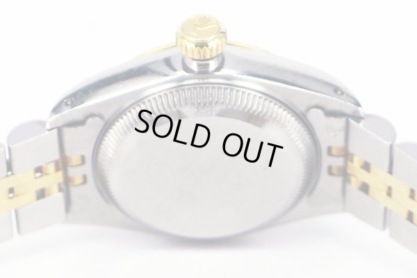 ロレックス　６９１７３　９６５４３０４　シャンパン文字盤　裏面拡大