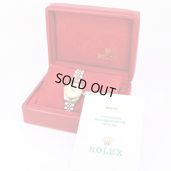 ロレックス　６９１７３　９６５４３０４　シャンパン文字盤　箱・保証書