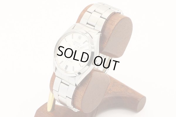 ロレックス　エアキング　５５００　３５９５８３０　銀文字盤　サイド