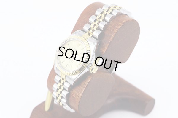 ロレックス　６９１７３　９６５４３０４　シャンパン文字盤　サイド