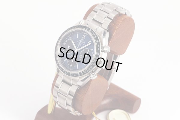 オメガ　スピードマスターレーシング　３２６．３０．４０　紺文字盤　サイド