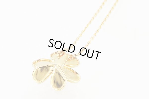 ヴァンクリーフ＆アーペル　750YG フリヴォルペンダント ラージモデル ネックレス 9.30g　裏面