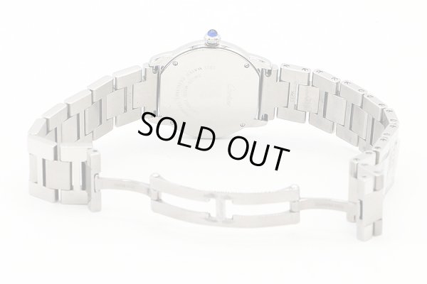 カルティエ　ロンドソロＳＭ　２９９３　銀文字盤　ブレス