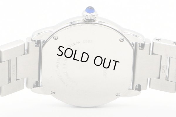 カルティエ　ロンドソロＳＭ　２９９３　銀文字盤　裏面拡大