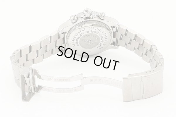 ブライトリング　スーパーオーシャン４４　クロノグラフ　Ａ１３３４１　黒文字盤　ブレス