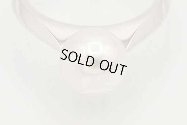 ミキモト　PT950 パールイリリング 8.50mm 7.00g　拡大