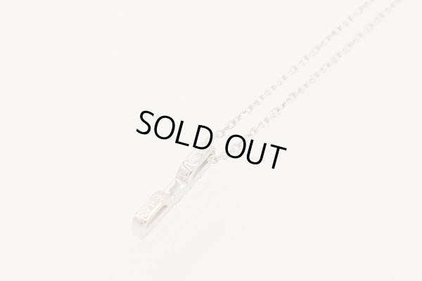 ミキモト　K18WG ダイアイリペンダントネックレス／ブローチ 0.15ct 0.37ct 11.00g　ブローチを外したイメージ裏面