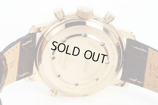 シェルマン　グランドコンプリケーション　プレミアム　白文字盤　裏面拡大