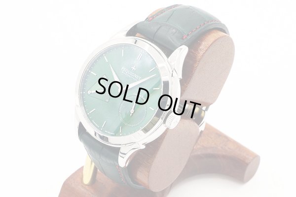 ペキネ　マニュファクチュール　シューロワイヤル　９０１０１９３　緑文字盤　サイド