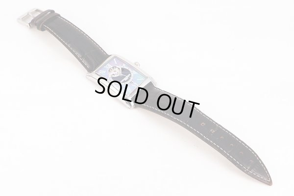 フレデリックコンスタント　クラシック　カレ　ＦＣ－３１５ＭＰＢ　青シェル文字盤　革ベルト状態　表面