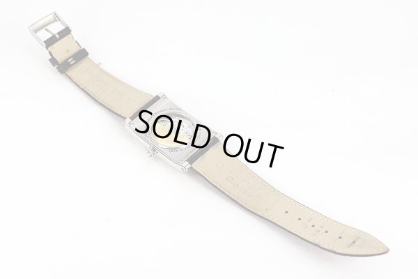 フレデリックコンスタント　クラシック　カレ　ＦＣ－３１５ＭＰＢ　青シェル文字盤　革ベルト状態　裏面