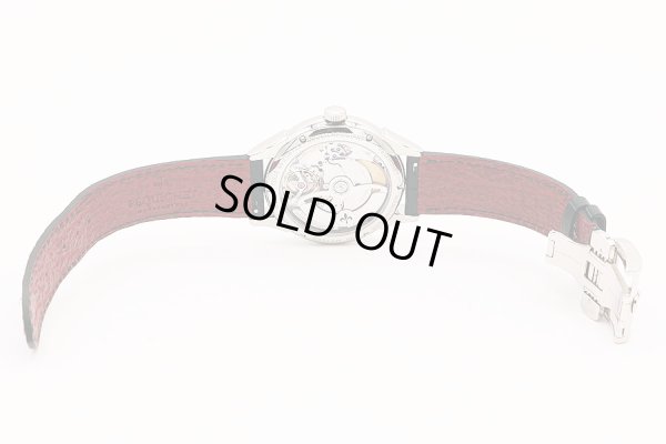 ペキネ　マニュファクチュール　シューロワイヤル　９０１０１９３　緑文字盤　革ベルト(2)