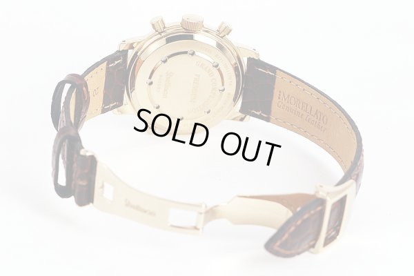 シェルマン　グランドコンプリケーション　プレミアム　白文字盤　革ベルト