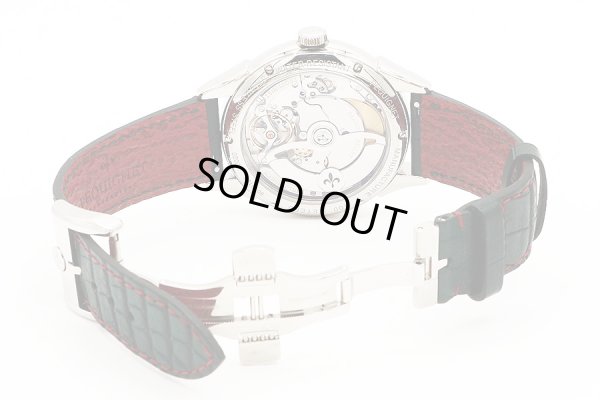 ペキネ　マニュファクチュール　シューロワイヤル　９０１０１９３　緑文字盤　革ベルト