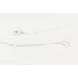 ポンテヴェキオ　K18WG ルビーピンクサファイアダイアイリペンダントネックレス 0.86ct 0.58ct 0.31ct 6.60g　留め具隠されたハート