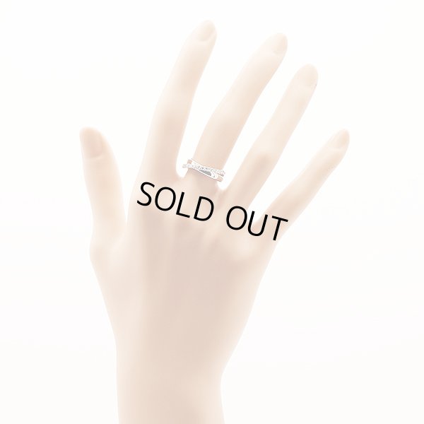 ポンテヴェキオ　K18WG ダイアイリリング 0.23ct 3.70g　装着イメージ