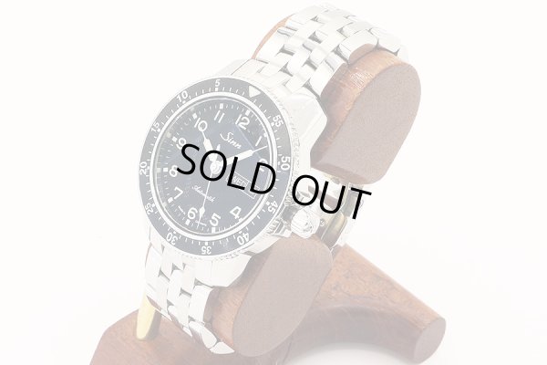 ジン　１０４　ＳＴ．ＳＡ　アラビア黒文字盤　サイド