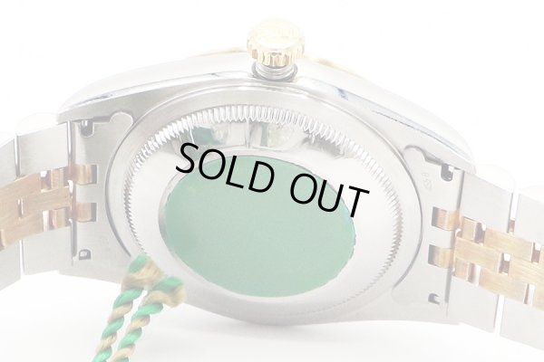 ロレックス　１６２３３Ｇ　Ｓ７０２１９０　シャンパン文字盤　旧１０Ｐ（９３年製）　裏面拡大