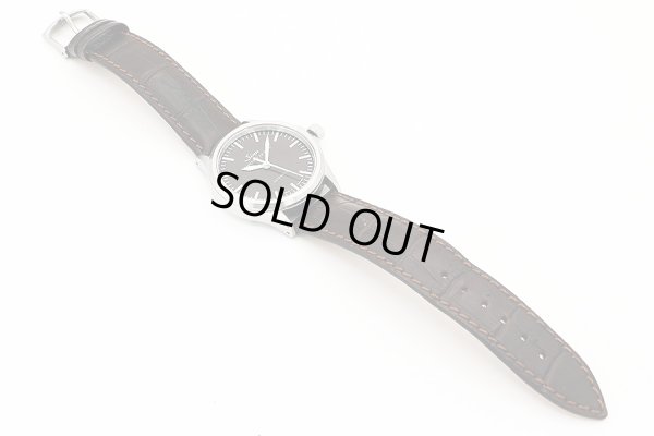 ジン　５５６ＢＲ　茶文字盤　日本限定　革ベルト状態　表面