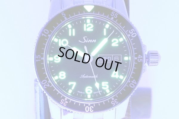 ジン　１０４　ＳＴ．ＳＡ　アラビア黒文字盤　ライト