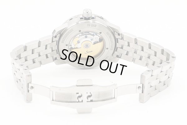 ジン　１０４　ＳＴ．ＳＡ　アラビア黒文字盤　ブレス