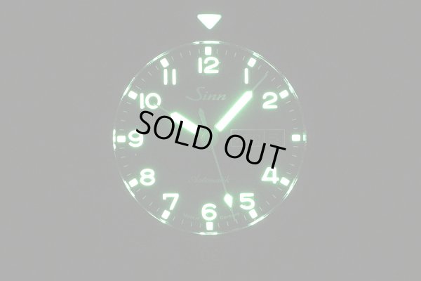 ジン　１０４　ＳＴ．ＳＡ　アラビア黒文字盤　ライト暗闇