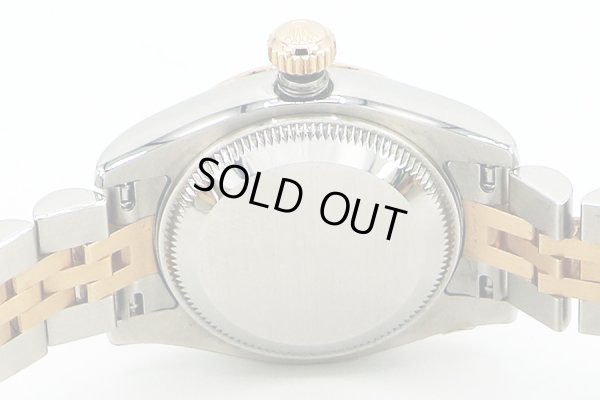 ロレックス　１７９１７１　Ｄ７２６８５８　ピンク文字盤　裏面拡大