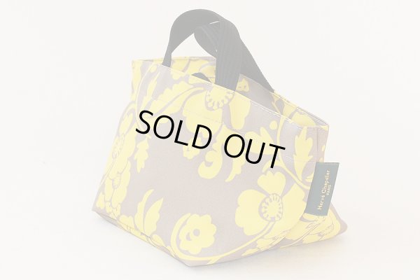 エルベシャプリエ　ナイロン舟型トートS 901F アラベスク マスティック ゴールド　サイド