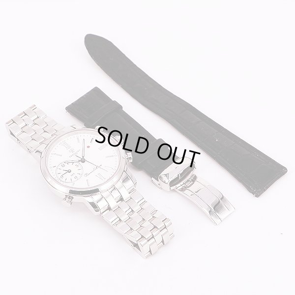 天賞堂　ビジネスアラーム　白文字盤　替え革ベルト