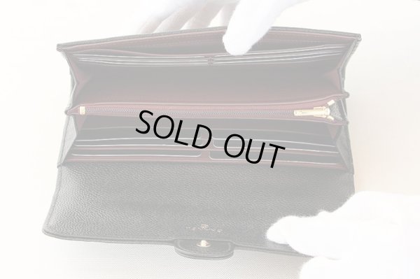 シャネル クラシック ロング フラップ ウォレット AP0241 ブラック 中身