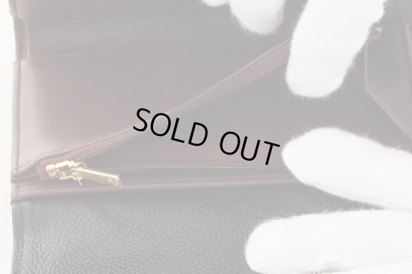 シャネル ミディアム クラシック フラップ ウォレット AP0232 ブラック 小銭入れ