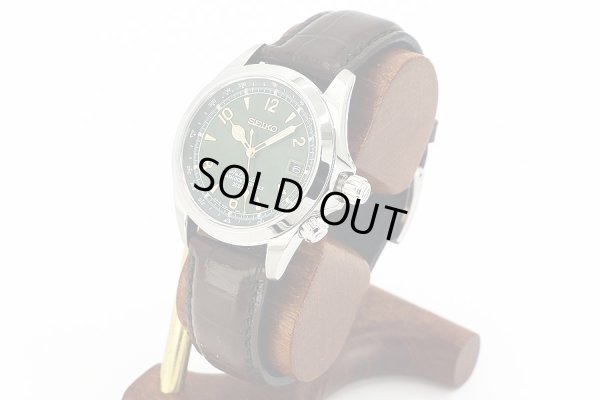 セイコー　アルピニストメカニカル ＳＡＲＢ０１７ ６Ｒ１５－００Ｅ０ 緑文字盤　サイド