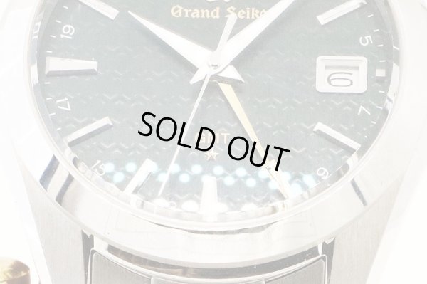 グランドセイコー　ＳＢＧＮ００７ＧＭＴ　９Ｆ８６－０ＡＣ０　緑文字盤　拡大(2)