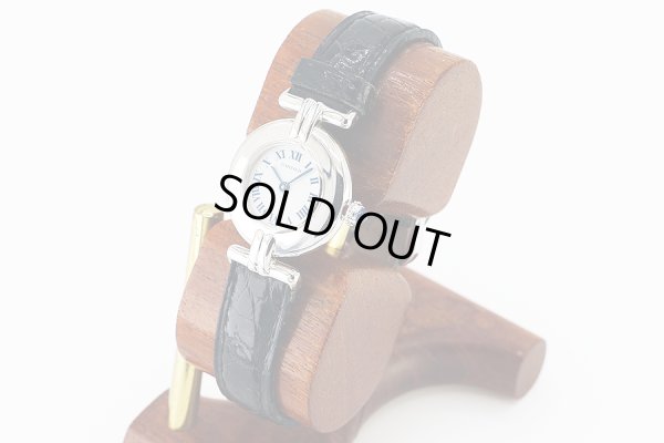 カルティエ　マストコリゼ　６９０００２　白文字盤　サイド